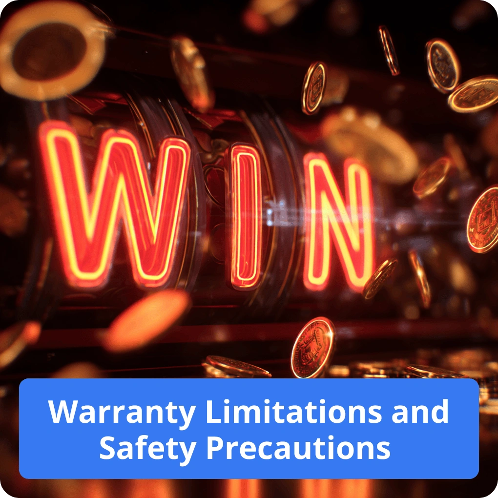 Warranty Limitations and Safety Precautions